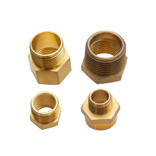 Brass bushing connector