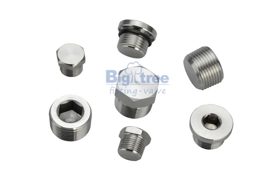 Stainless steel plug