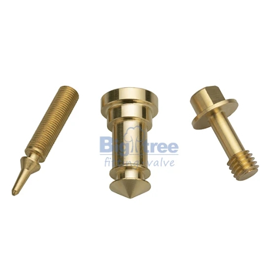 Threaded brass fitting