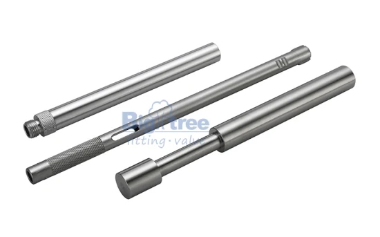 CNC turing machining aluminum shaft